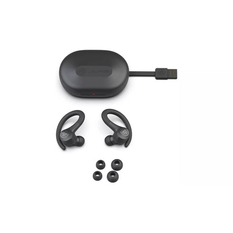 JLab JBuds Go Air Sports True Wireless Earbuds - Graphite - Refurbished Good