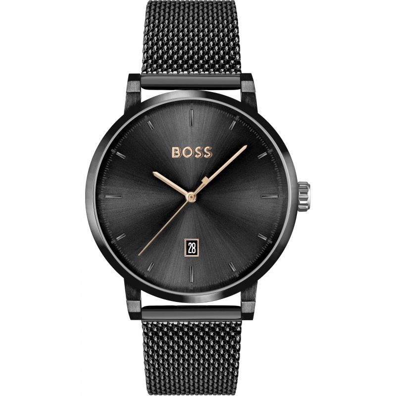 Hugo Boss 1513810 Confidence Mens Watch - Black - Good