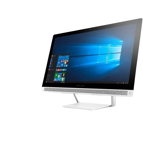 HP Pavilion 24-b257na All-in-One PC Intel Core i5-7400T 8GB RAM 1TB SSD 23.8"- Blizzard White - LOOSE STAND