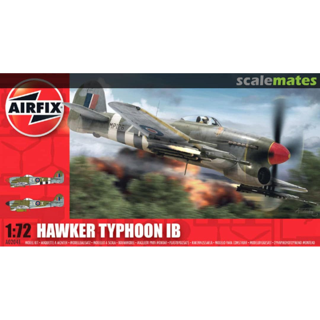 Airfix Hawker Typhoon IB 1:72 Scale Model Starter Set