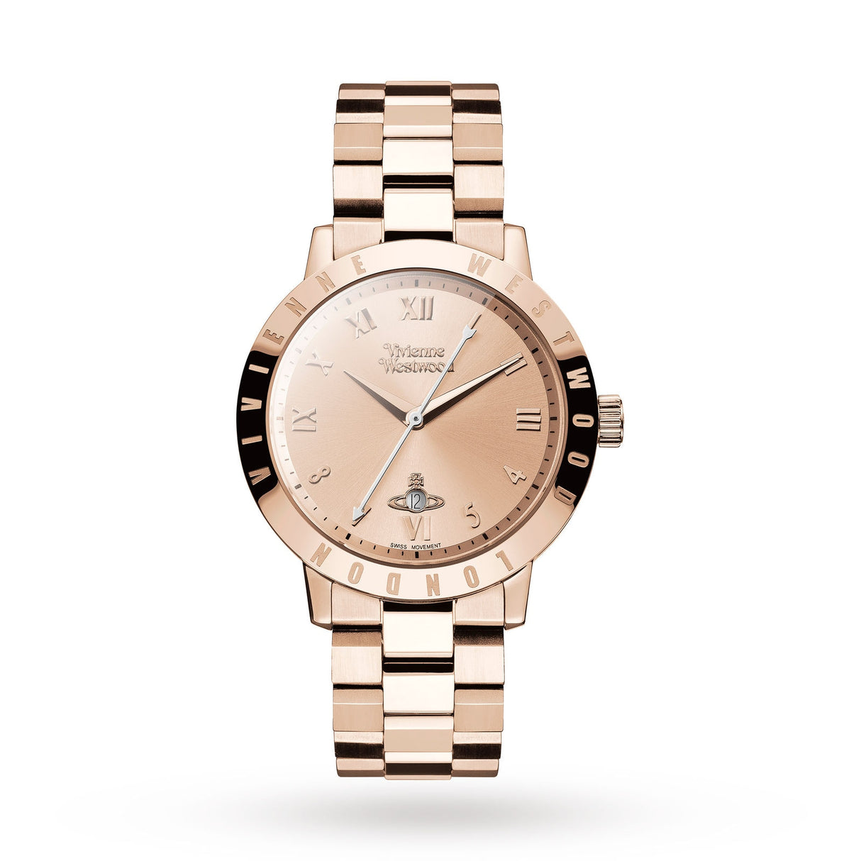 Vivienne Westwood Bloomsbury Rose Gold Tone Ladies Watch