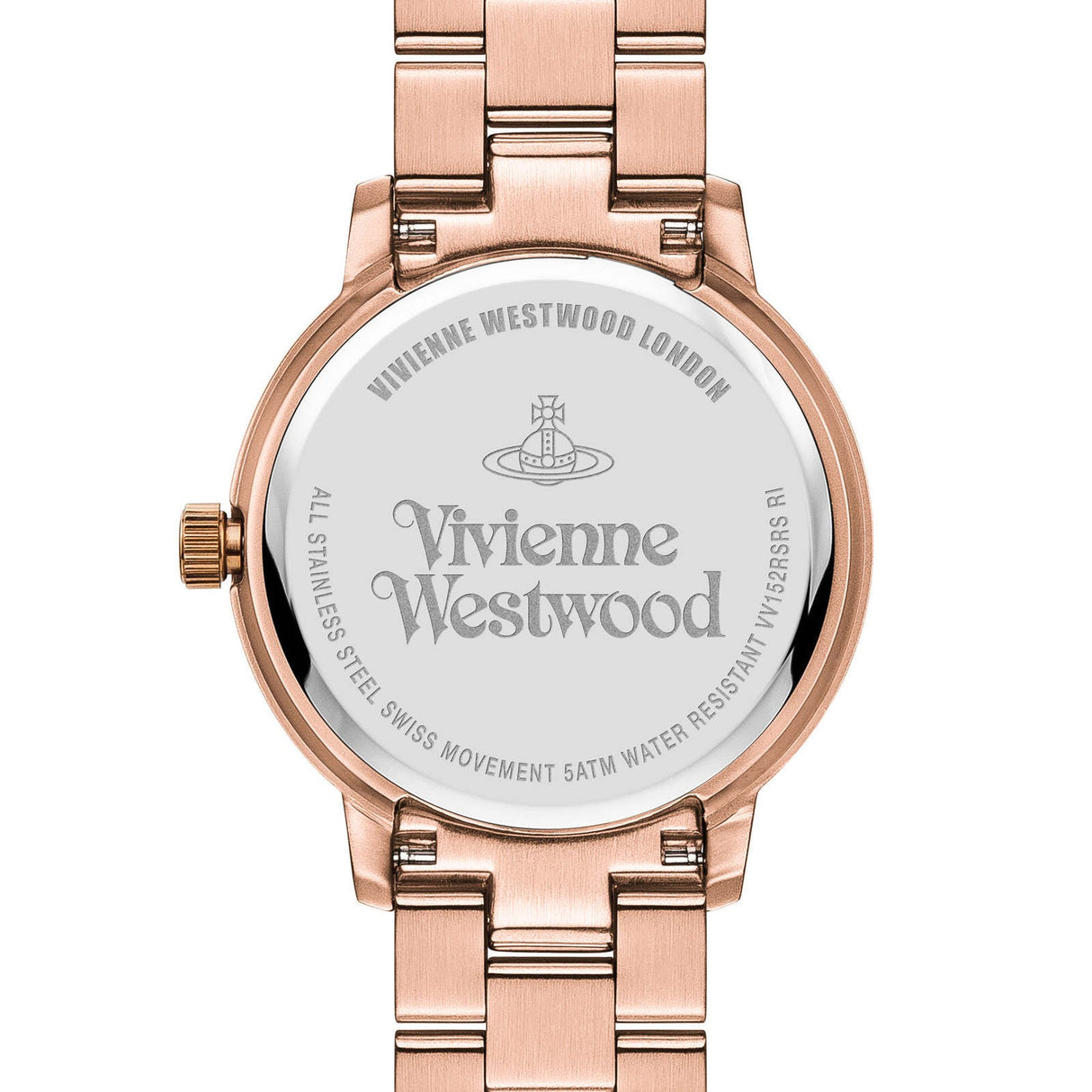 Vivienne Westwood Bloomsbury Rose Gold Tone Ladies Watch