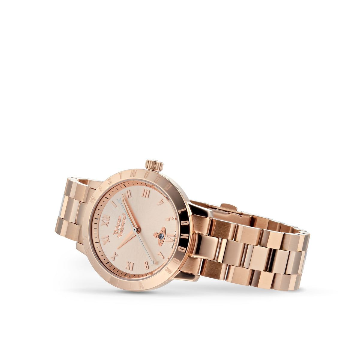 Vivienne Westwood Bloomsbury Rose Gold Tone Ladies Watch