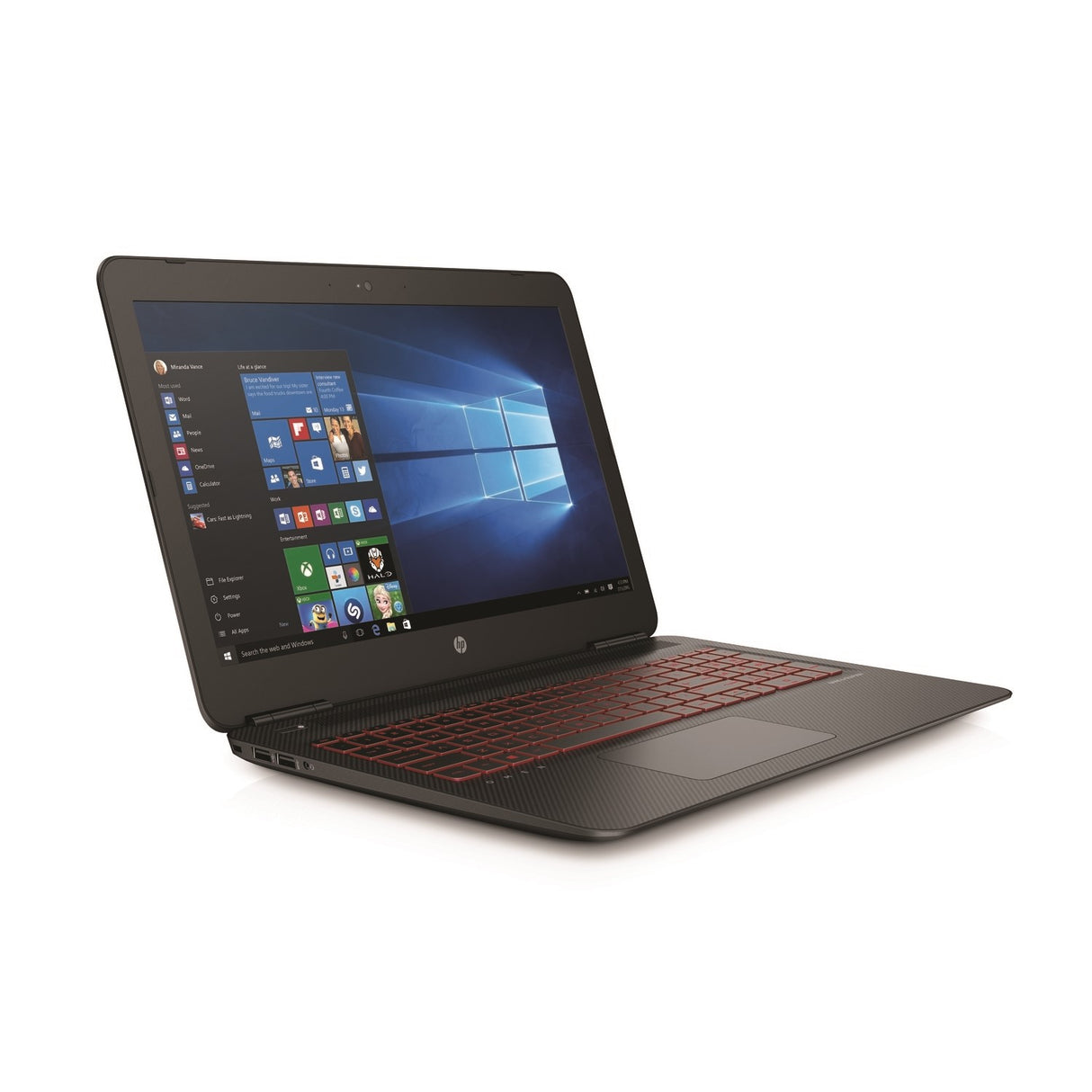 Refurbished HP Omen 15-AX206NA 15.6" Intel Core i7-7700HQ 8GB RAM 1TB + 128GB - Black - Excellent