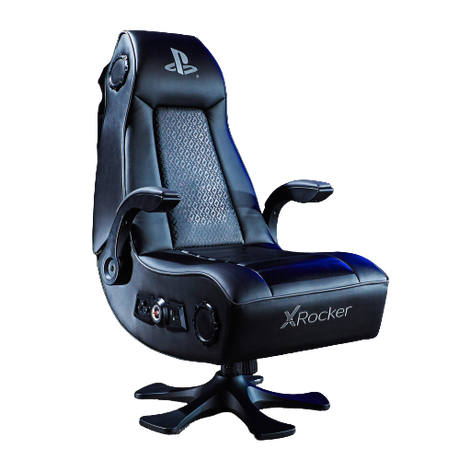 XRocker Sony PlayStation Infiniti 4.1 Chair - Black - Refurbished Pristine