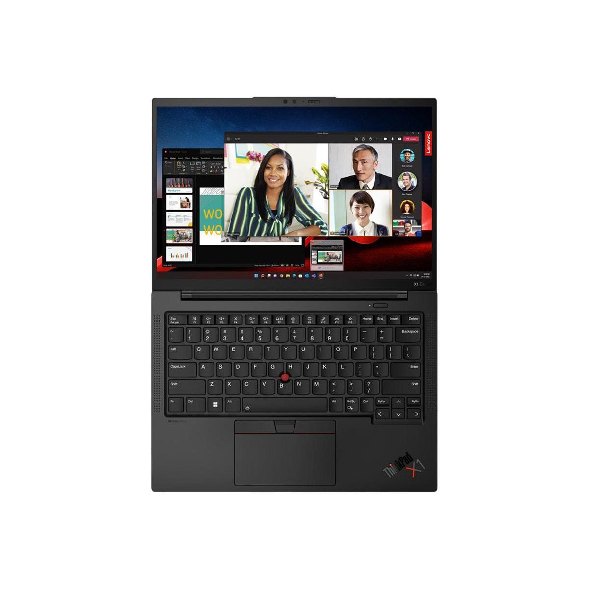 Lenovo ThinkPad X1 Carbon 11th Gen Intel Core I7-1355U 1.70GHz, 16GB RAM 6400.00 MHZ LPDDR5 512GB SSD, Grade Fair