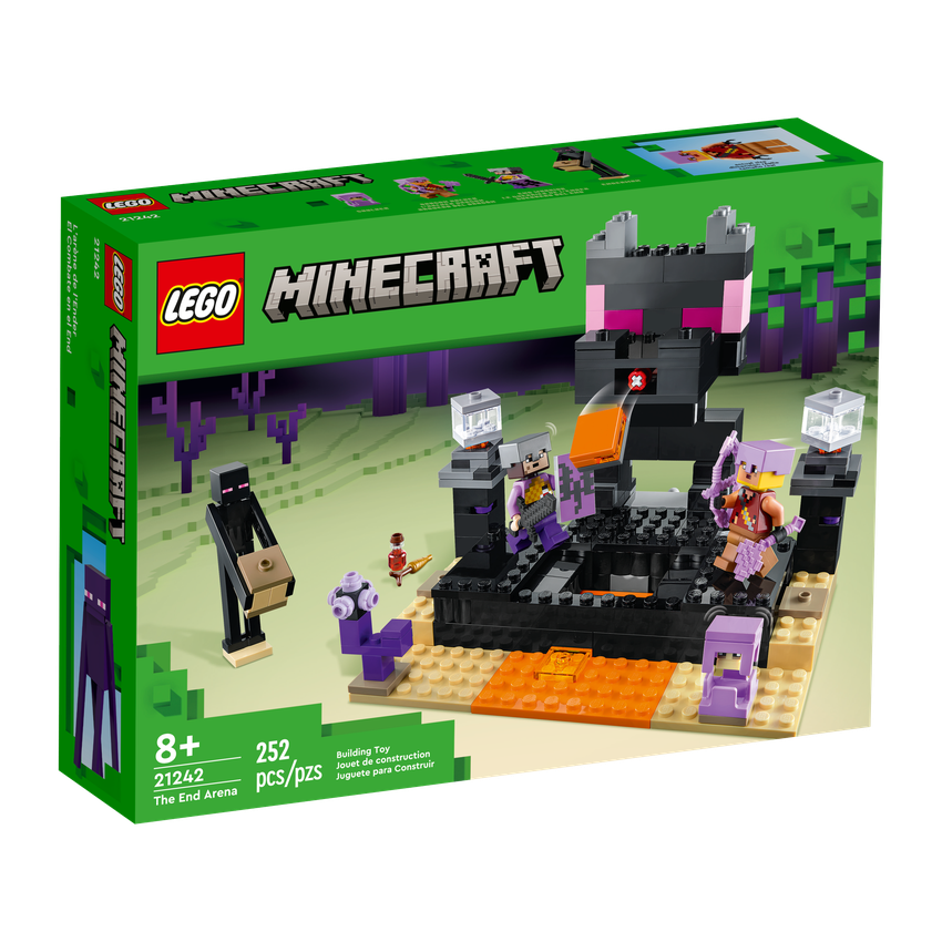 LEGO 21242 Minecraft The End Arena, Ender Dragon Battle Set