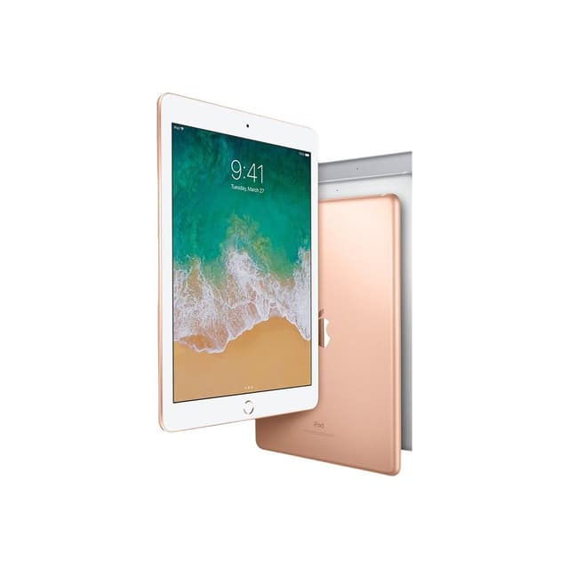 Apple iPad (2018) 6th Generation 9.7", MRJN2LL/A, Wi-Fi, 32GB, Gold - Refurbished Fair