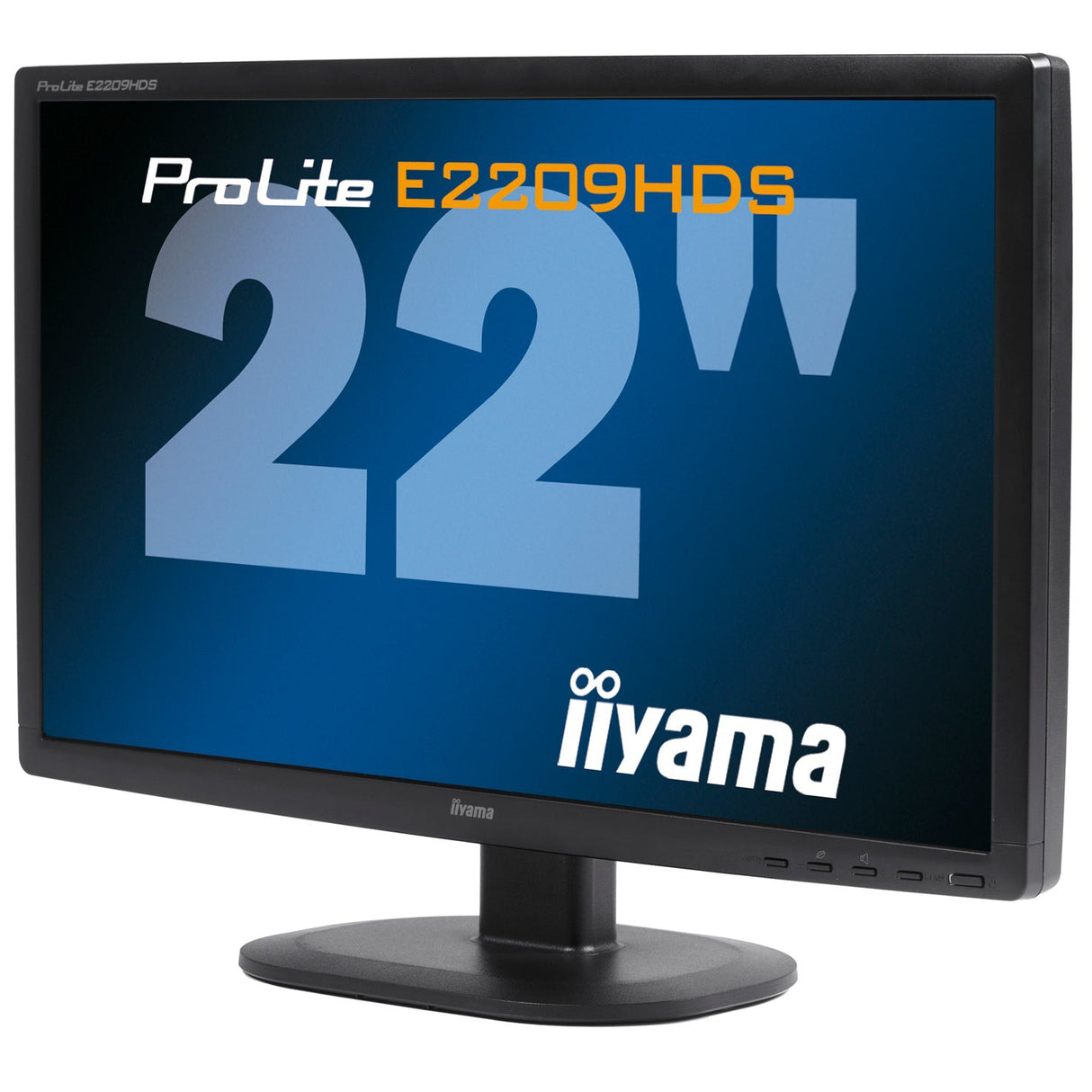 Refurbished Iiyama ProLite E2209HDS Monitor - Black - Good