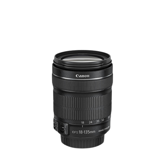 Canon EF-S 18-135mm f/3.5-5.6 IS STM Telephoto Lens - Refurbished Pristine
