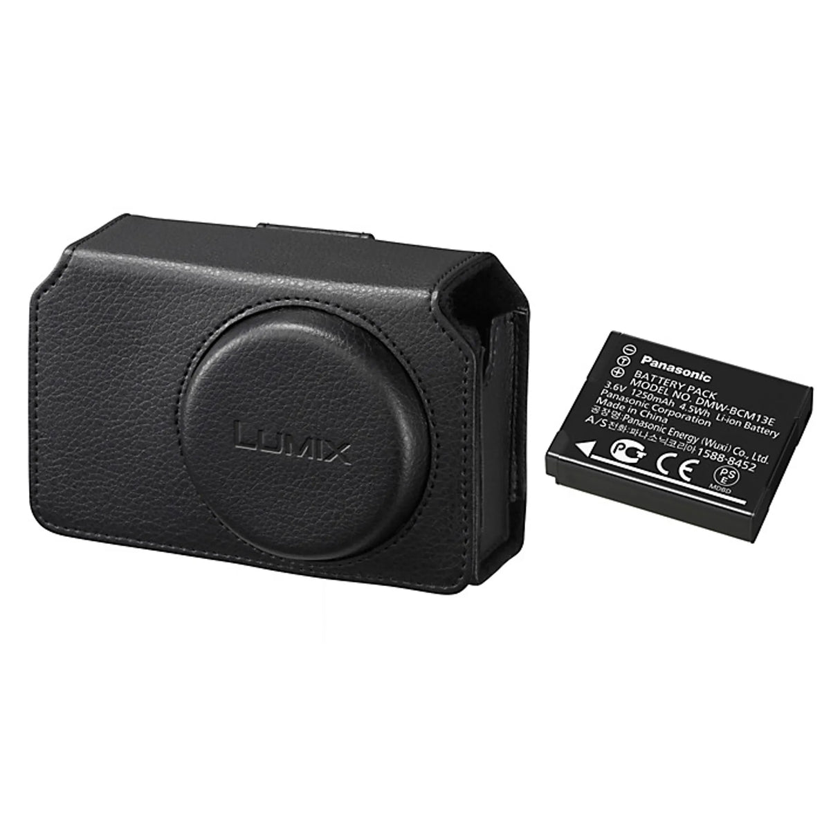 Panasonic TZ70 Leather Case and Battery Accessory Kit - New