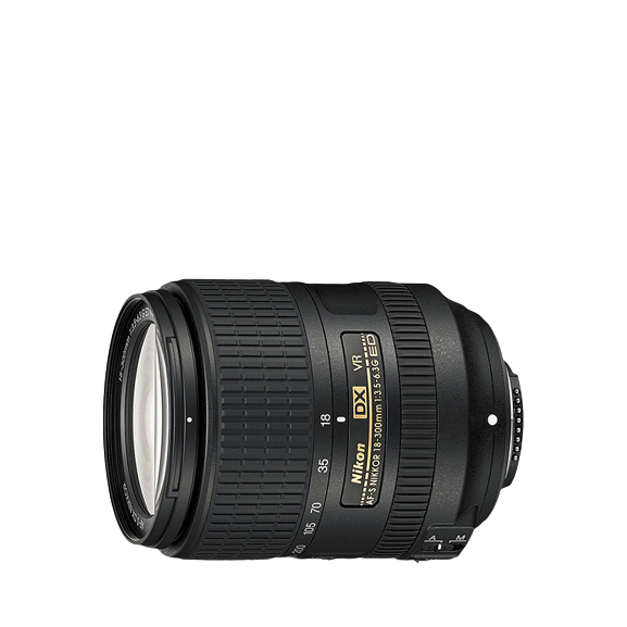 Nikon AF-S DX 18-300mm f3.5-6.3G ED VR Lens