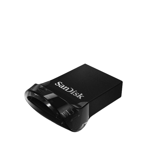 SanDisk Ultra Fit USB 3.1 Memory Stick - 128 GB - Black
