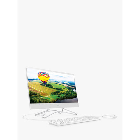 HP 22-C0053NA All-in-One Desktop PC Intel Celeron 4GB RAM 128GB SSD 21.5" -White