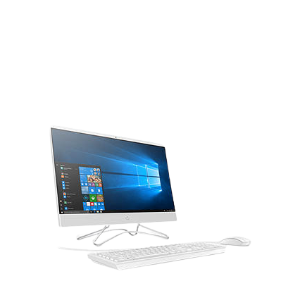 HP 24-F1009NA All-in-One AMD Ryzen 5 8GB RAM 1TB + 128GB SSD 23.8" - White