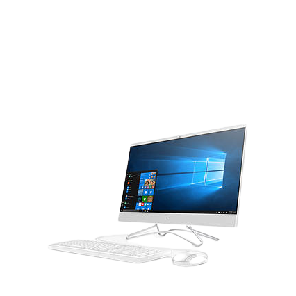 HP 24-F1009NA All-in-One AMD Ryzen 5 8GB RAM 1TB + 128GB SSD 23.8" - White