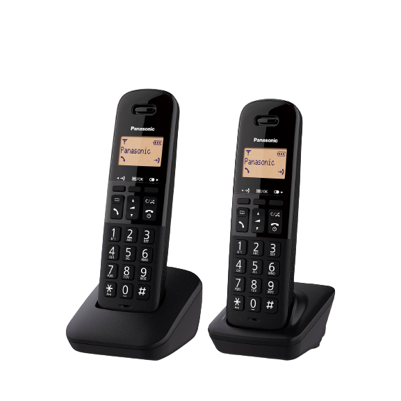 Panasonic KX-TGB612EB Digital Cordless Answering System Duo - VISIBLE MARKS & SCRATCHES