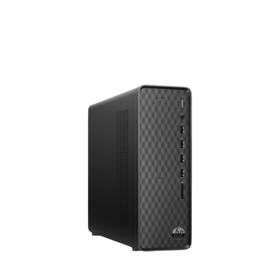 HP Slim Desktop S01-AF0010NA Desktop PC AMD Ryzen 3 8GB RAM, 1TB HDD, Black - Refurbished Good