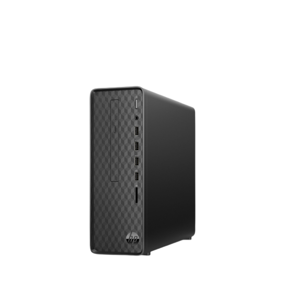 HP Slim Desktop S01-AF0010NA Desktop PC AMD Ryzen 3 8GB RAM, 1TB HDD, Black - Refurbished Good