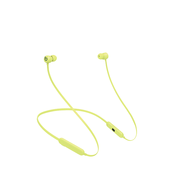 Beats Flex Wireless Bluetooth In-Ear Headphones - Yuzu Yellow - Refurbished Good