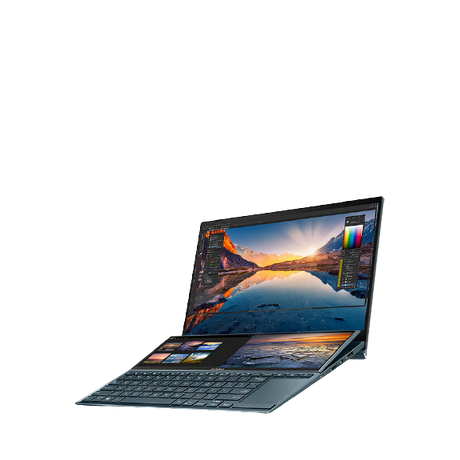 Asus ZenBook Duo UX482EG, Intel Core i7, 16GB RAM, 512GB SSD, 14" Full HD, Celestial Blue - Refurbished Good