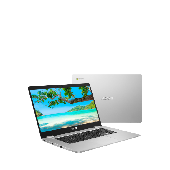 ASUS Chromebook C523NA-BR0067 Intel Celeron 4GB RAM 64GB eMMC 15.6” - Silver - Good
