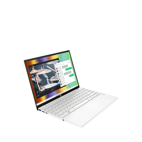 HP Pavilion Aero 13-BE0030NA Laptop, AMD Ryzen 7 16GB RAM 512GB SSD 13.3" - White