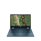 HP 14B-CB0004NA Chromebook, Intel Pentium, 8GB RAM, 128GB SSD, 14", Blue - Refurbished Pristine