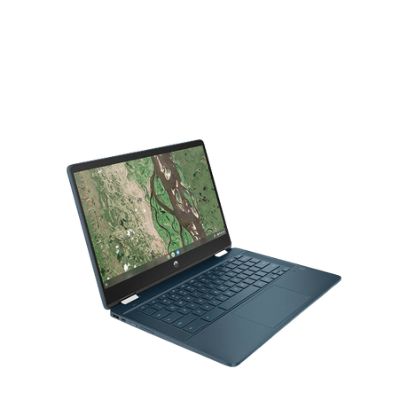 HP 14B-CB0004NA Chromebook, Intel Pentium, 8GB RAM, 128GB SSD, 14", Blue - Refurbished Pristine