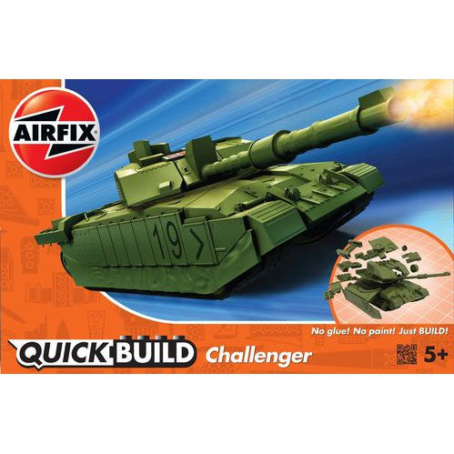 Airfix Quickbuild Challenger Battle Tank - Green