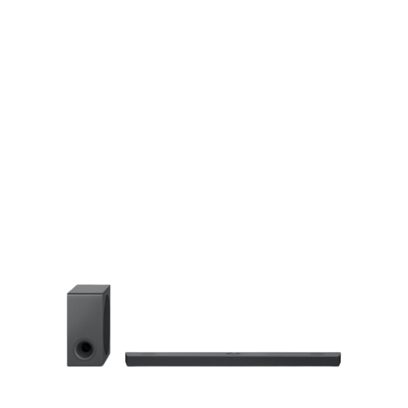 LG S90QY Bluetooth Wi-Fi Soundbar and Subwoofer with Meridian Technology