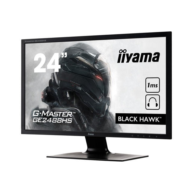 Refurbished Iiyama ProLite GE2488HS LED Monitor - Black - Good