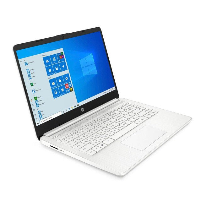 HP 14S-FQ0005NA Laptop AMD Ryzen 3 4GB RAM 128GB SSD 14" White - Refurbished Excellent