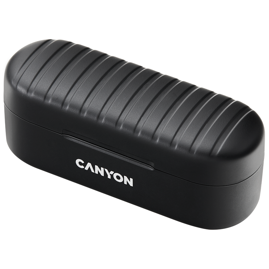 Canyon TWS Bluetooth Wireless Sport Headset - Black