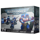 Warhammer 40,000 Space Marines Assault Intercessors + Paint Set