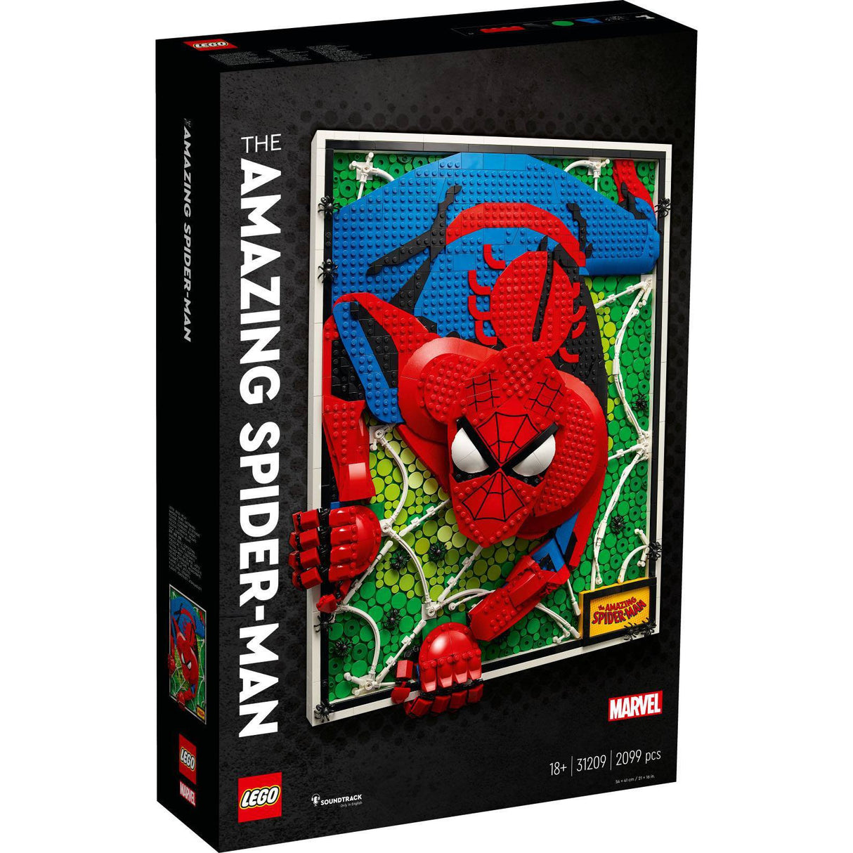 Lego 31209 Art The Amazing Spider-Man 3D Poster Craft Set