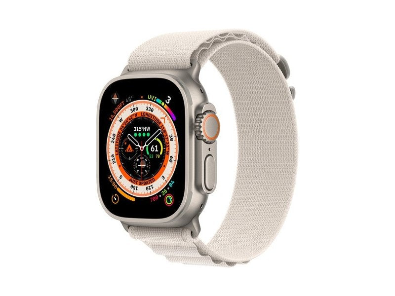 Apple Watch 49mm Starlight Alpine Loop - New