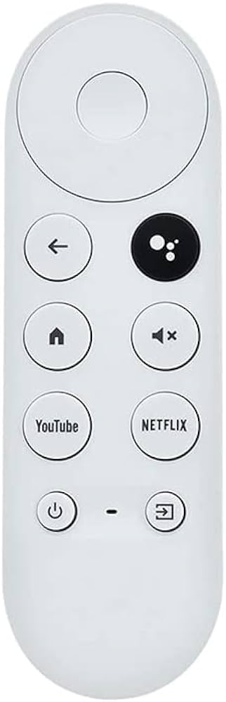 Google Voice Remote Control For Google Chromecast 4K Google TV