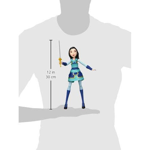 Hasbro Disney Princess Warrior Moves Mulan Doll - New