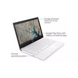 Refurbished HP Chromebook 11A-NA0000NA MediaTek MT8183 4GB RAM 32GB - White - Pristine