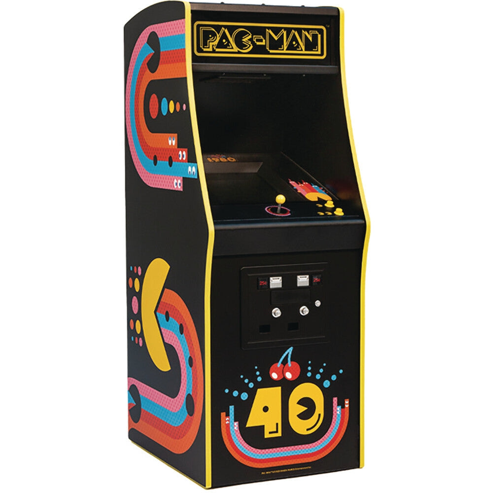 Numskull Pac-Man 40th Anniversary Quarter Size Arcade Cabinet - New