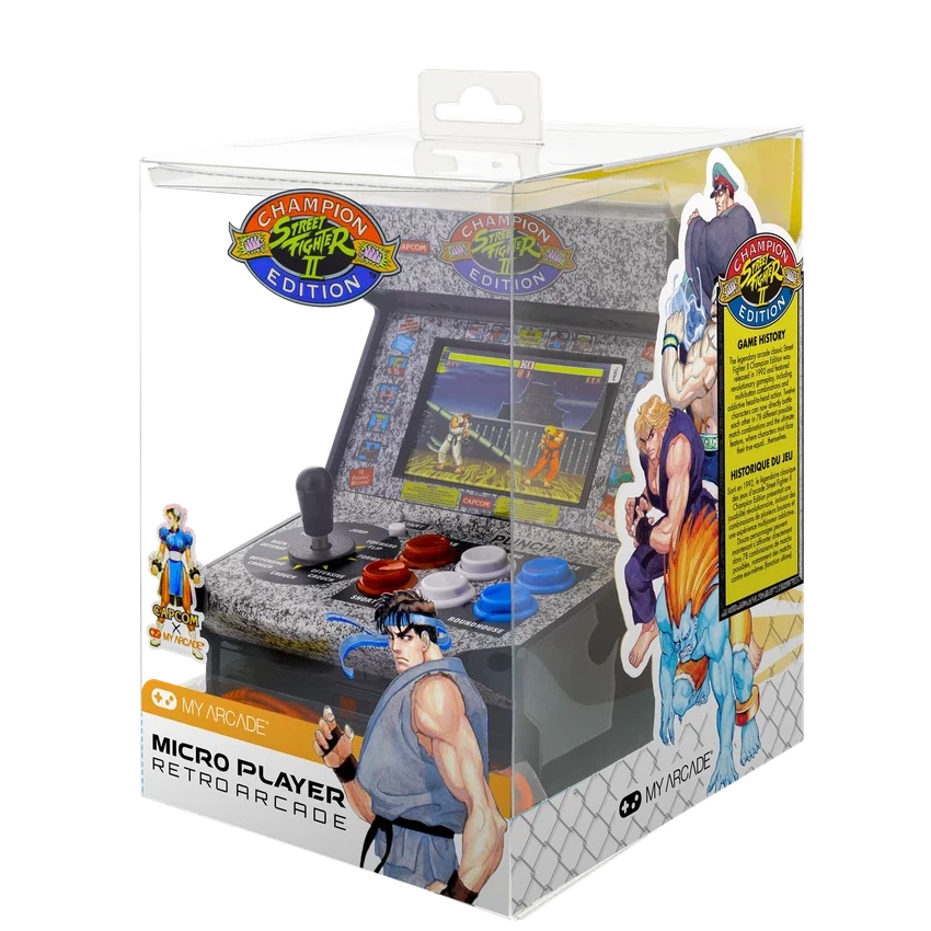My Arcade Street Fighter II Micro Player Champion Edition - Pristine