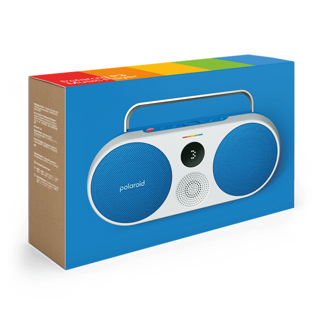 Polaroid Player 3 Bluetooth Speaker - Blue - Open Box