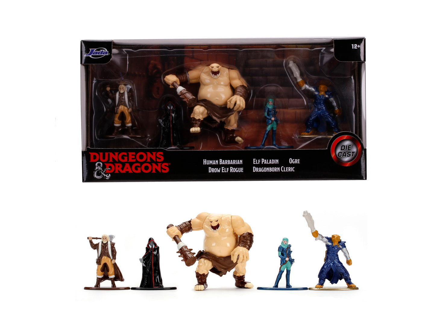 Simba Toys UK Dungeons & Dragons Nano 5-Pack Nanofigs Figurines