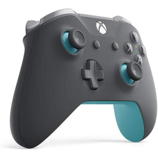 Microsoft Xbox One S Controller - Grey and Blue - Refurbished Excellent