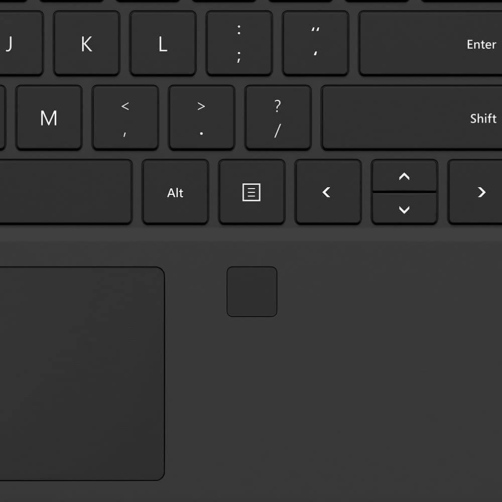 Microsoft Surface Pro Typecover with Fingerprint ID - Black - Pristine
