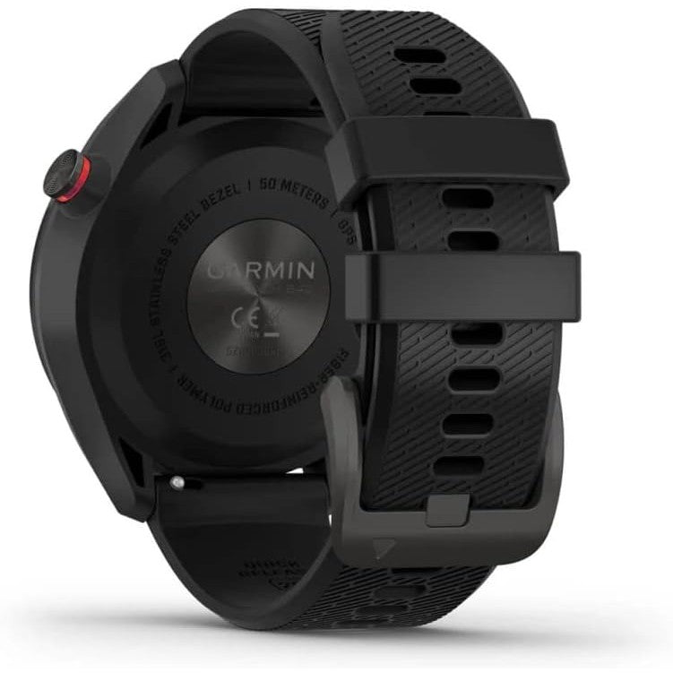 Garmin Approach S42 GPS Watch - Carbon Grey / Black - Good