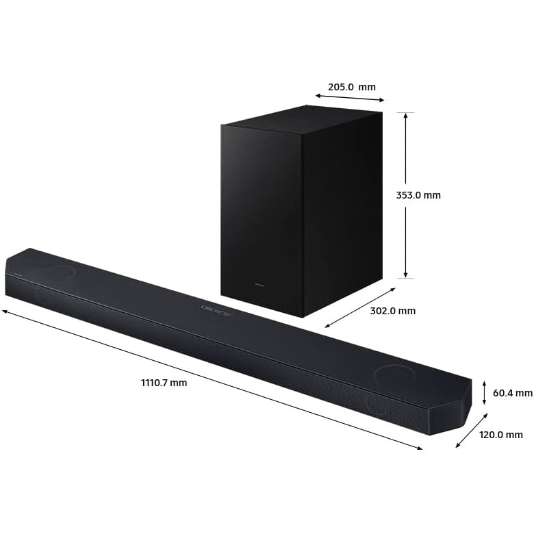 Samsung HW-Q700C 3.1.2 Ch Soundbar and Wireless Subwoofer - Pristine
