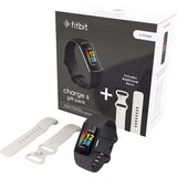 Fitbit Charge 5 Gift Pack - Black / White - Refurbished Excellent