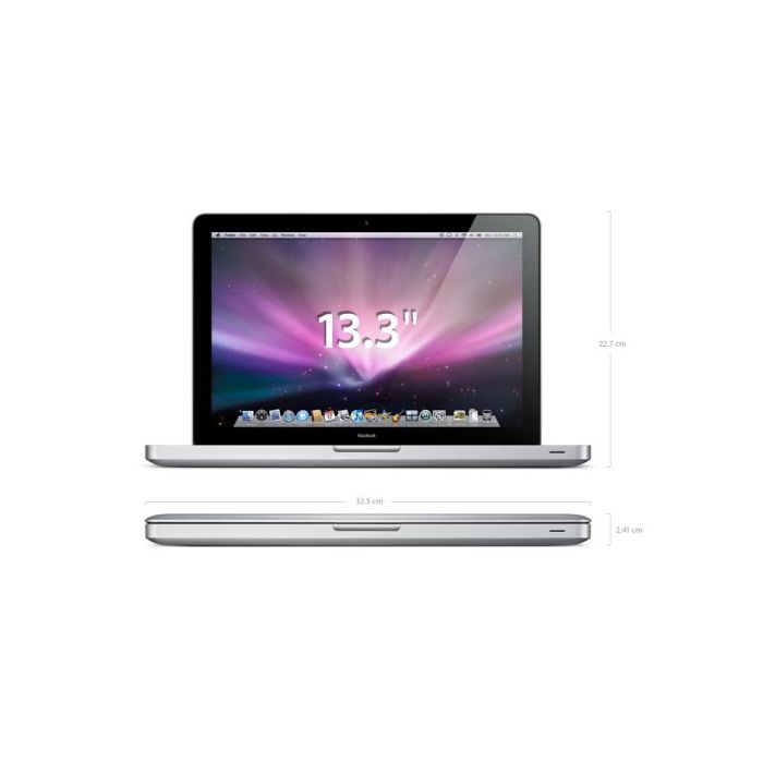 Apple Macbook Pro A1278 MB991 Intel Core Duo P8700 4GB RAM 250GB -Silver